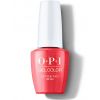 OPI GelColor LEFT YOUR TEXTS ON RED