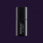 Semilac BLACK PURPLE Lakier hybrydowy (100) - Semilac BLACK PURPLE - 100_uv_hybrid_semilac_black_purple_7ml.jpg