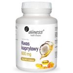 Aliness KWAS KAPRYLOWY 600 mg (Olej MCT z kokosa) - Aliness KWAS KAPRYLOWY 600 mg - alines-packshot-szerszy-new-2023-kwas-kaprylowy-net.jpg