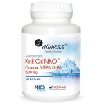Aliness KRILL OIL NKO Omega 3 z astaksantyną 500 mg - Aliness KRILL OIL NKO - krill.jpg