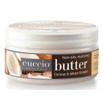 Cuccio COCONUT & WHITE GINGER BUTTER Nawilżające masło do dłoni, stóp i ciała (kokos i imbir) - Cuccio COCONUT & WHITE GINGER BUTTER - maslo_kokos_226.jpg