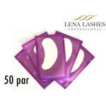 Lena Lashes EYE GEL PATCHES Hydrożelowe płatki pod oczy (fioletowe) - Lena Lashes EYE GEL PATCHES - nowe-platki-violet-50par.jpg