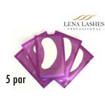 Lena Lashes EYE GEL PATCHES Hydrożelowe płatki pod oczy (fioletowe) - Lena Lashes EYE GEL PATCHES - nowe-platki-violet-5par.jpg