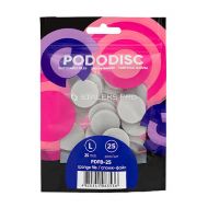 Staleks PODODISC DISPOSABLE FILES Nakładki wymienne na gąbce do pododysku (L) - Staleks PODODISC DISPOSABLE FILES - aapdfb-25-wymienne-nakl-polerka-na-gabce-1.jpg