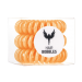 HH Simonsen HAIR BOBBLE Orange - Gumka do włosów (3 szt.)