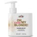 Itely Hairfashion OH MY BLONDE! BLONDE SEALER Mleczko przywracające fizjologiczne pH po rozjaśnieniu i farbowaniu włosów (500 g.)